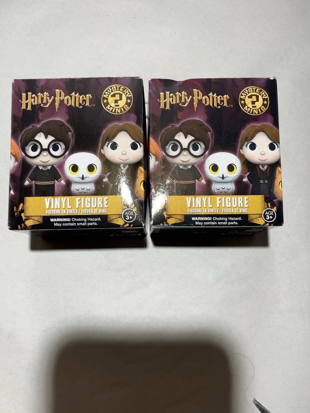 Warner Bros. Harry Potter Mystery Minis Boxed Vinyl Figures - Brown/White/Black
